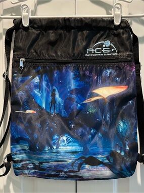 Disney Parks Pandora The World of Avatar WDW Animal Kingdom ACE Cinch Backpack